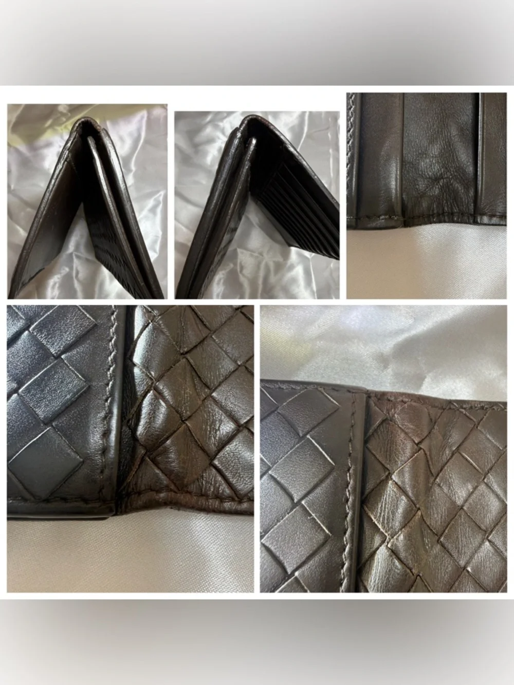Bottega Veneta brown Leather wallet